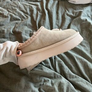 Women's Beige Slip-On Shoes